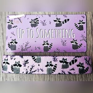 ZOX "UP TO SOMETHING" #1381 TRASH PANDA Unredeemed GOLDIE Collectible WRISTBAND
